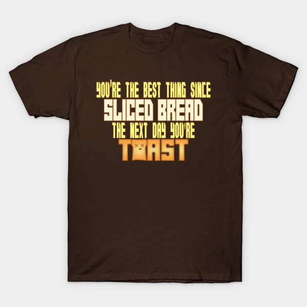 Sliced Bread T-Shirt by rachybattlebot